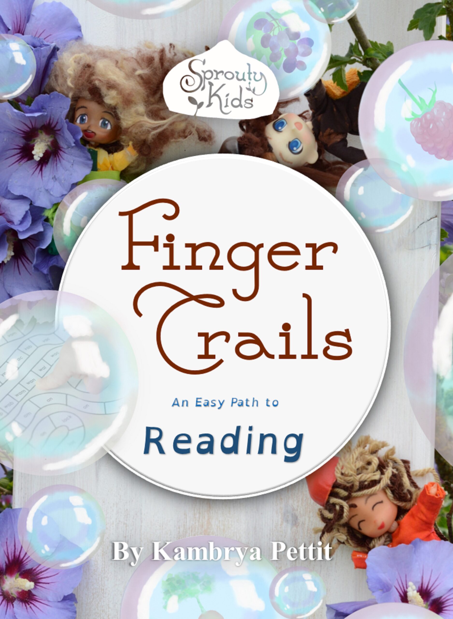 FREE Sprouty Kids Finger Trails - An Easy Path to Reading printable/digital lesson book!